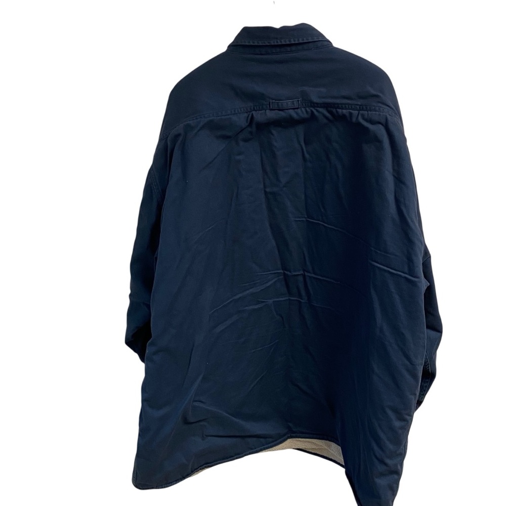 Levi's Men's Sherpa Blue Button Up Insulated/fleece Outdoor Chore Jacket Size 3X - Picture 2 of 16
